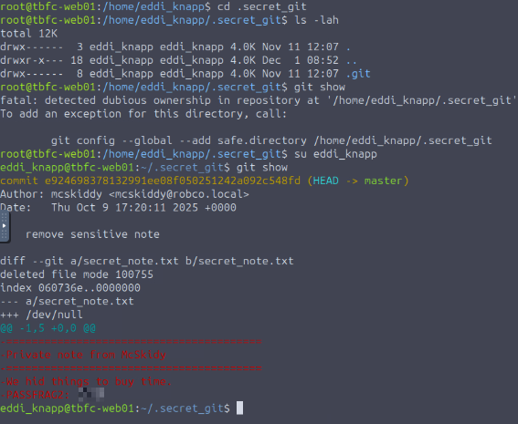 Inspecting Git Commits and Logs